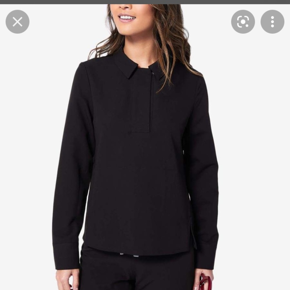 Figs Watamu long sleeve scrub top